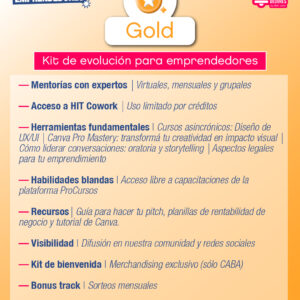 MEMBRESÍA GOLD